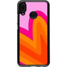 Huawei P20 Lite Case Hülle - Valentine 2024 heart gradient