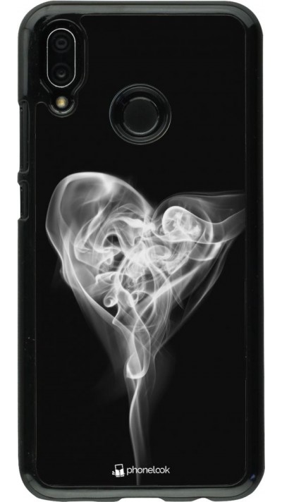 Hülle Huawei P20 Lite - Valentine 2022 Black Smoke