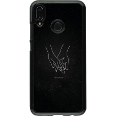 Huawei P20 Lite Case Hülle - Valentine 2023 hands forever