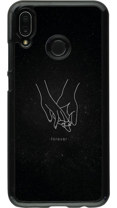 Huawei P20 Lite Case Hülle - Valentine 2023 hands forever