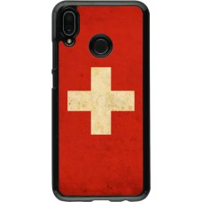 Coque Huawei P20 Lite - Vintage Flag SWISS