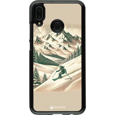 Coque Huawei P20 Lite - Vintage Ski Mountain