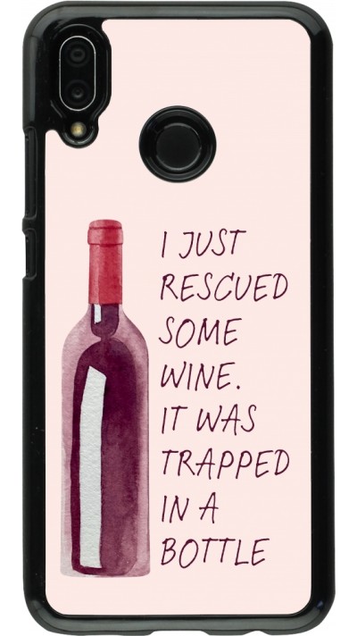 Coque Huawei P20 Lite - I just rescued some wine