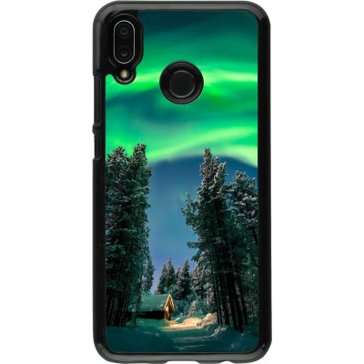 Huawei P20 Lite Case Hülle - Winter 22 Northern Lights