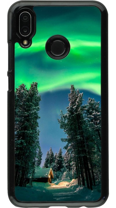 Huawei P20 Lite Case Hülle - Winter 22 Northern Lights