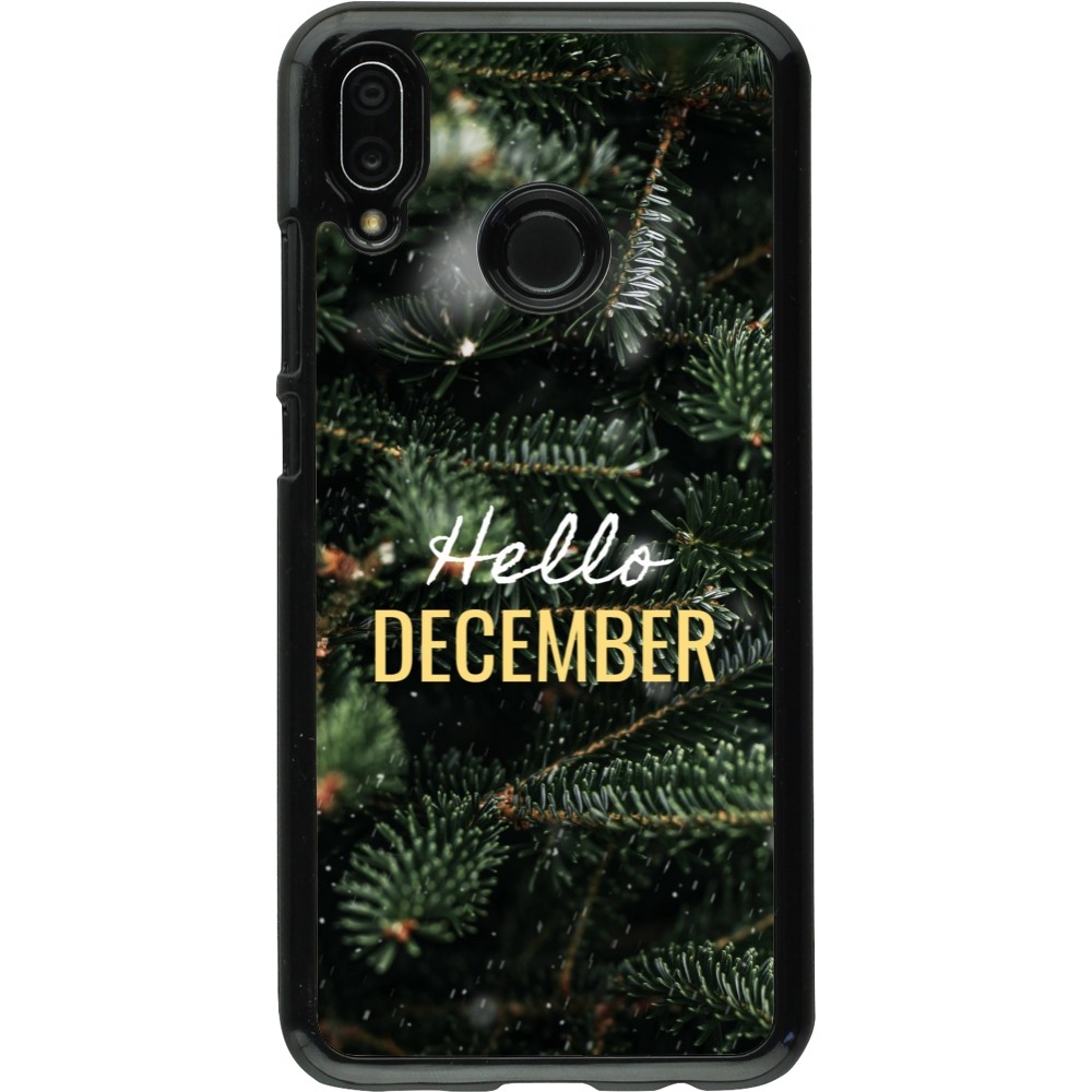 Coque Huawei P20 Lite - Winter 25 Winter hello december
