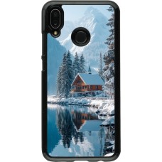 Coque Huawei P20 Lite - Winter 25 Winter house forest day