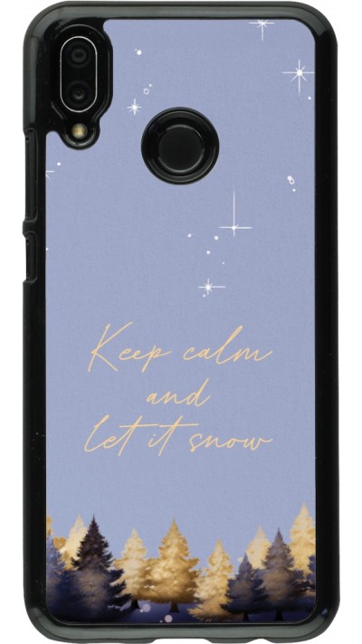 Coque Huawei P20 Lite - Winter 25 Winter illustration of trees