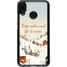 Coque Huawei P20 Lite - Winter 25 Winter Keep calm and let it snow
