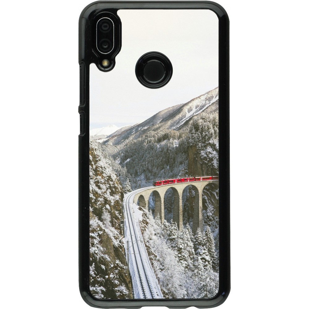 Coque Huawei P20 Lite - Winter 25 Winter polar express