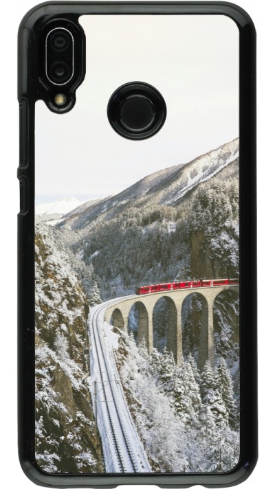 Coque Huawei P20 Lite - Winter 25 Winter polar express
