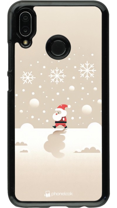 Huawei P20 Lite Case Hülle - Weihnachten 2023 Minimalistischer Weihnachtsmann