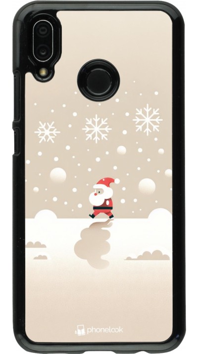 Coque Huawei P20 Lite - Noël 2023 Minimalist Santa