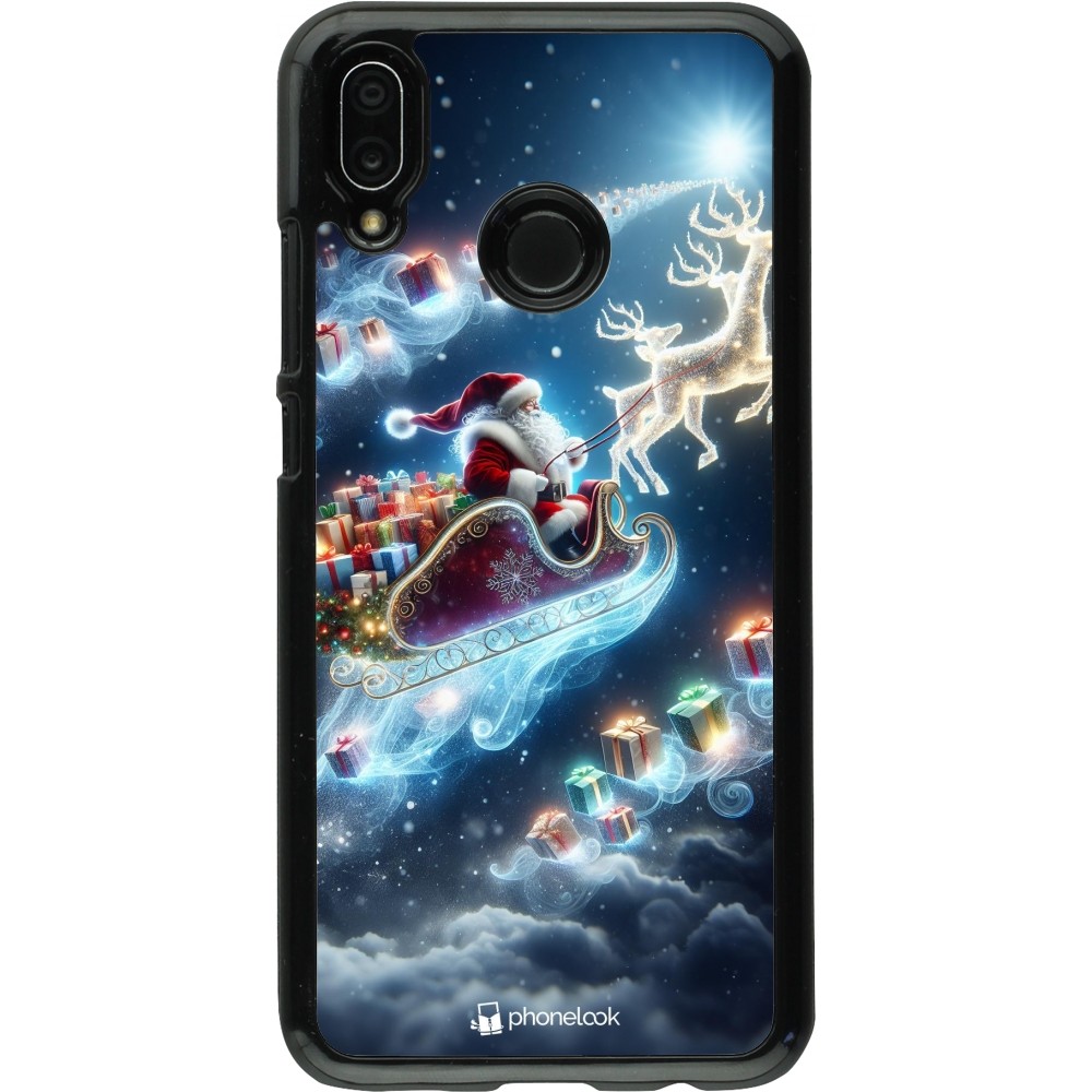 Huawei P20 Lite Case Hülle - Weihnachten 2023 Verzauberter Weihnachtsmann