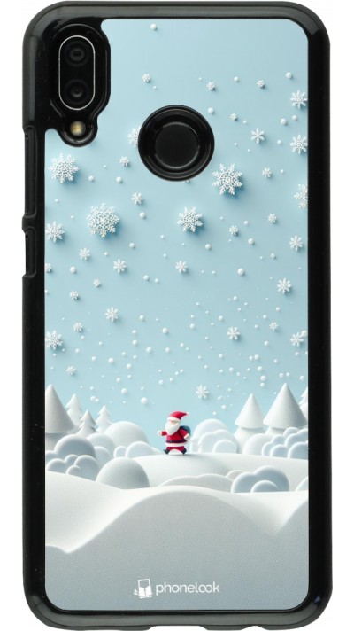 Huawei P20 Lite Case Hülle - Weihnachten 2023 Kleiner Vater Schneeflocke
