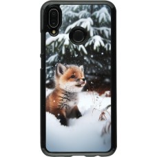Coque Huawei P20 Lite - Noël 2023 Renardeau sapin