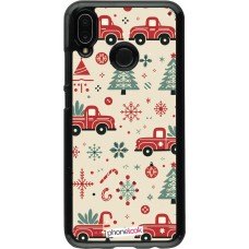 Huawei P20 Lite Case Hülle - Weihnachten 2024 Lkw Tanne