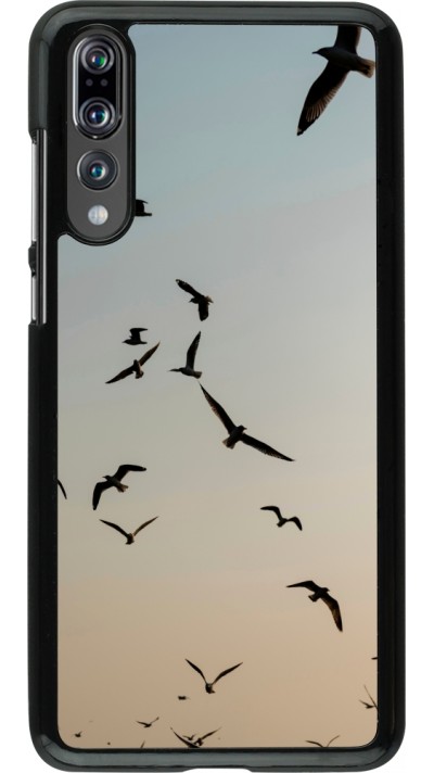 Coque Huawei P20 Pro - Autumn 22 flying birds shadow