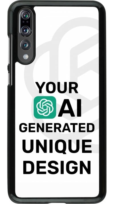 Coque Huawei P20 Pro - 100% unique générée par intelligence artificielle (AI) avec vos idées
