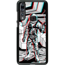 Coque Huawei P20 Pro - Anaglyph Astronaut