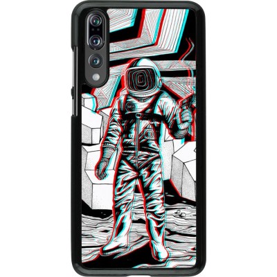 Coque Huawei P20 Pro - Anaglyph Astronaut