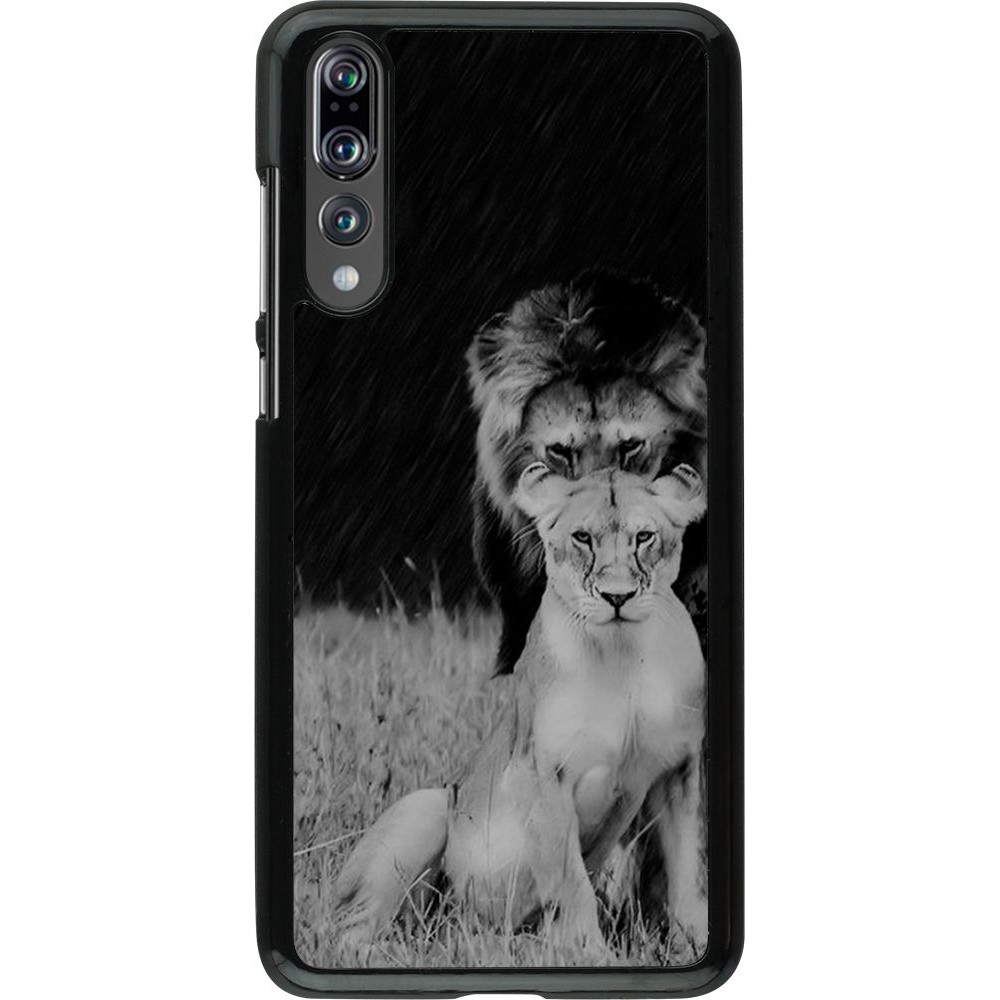 Coque Huawei P20 Pro - Angry lions