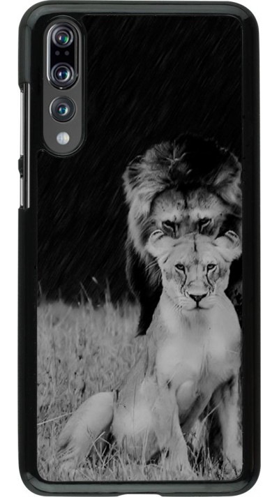 Coque Huawei P20 Pro - Angry lions