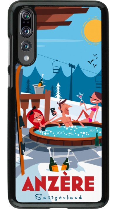 Coque Huawei P20 Pro - Anzère Mountain Jacuzzi