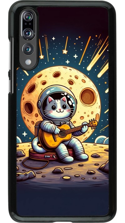 Coque Huawei P20 Pro - AstroCat RockLune