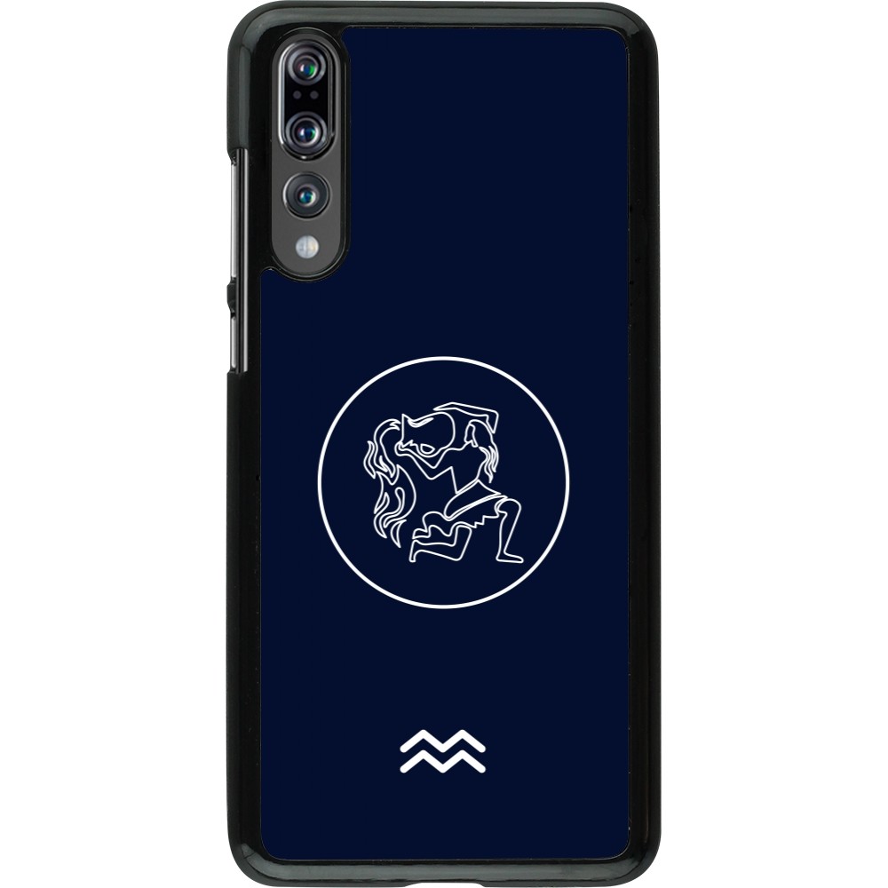 Coque Huawei P20 Pro - Astrologie Verseau