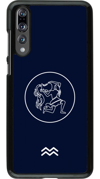 Coque Huawei P20 Pro - Astrologie Verseau