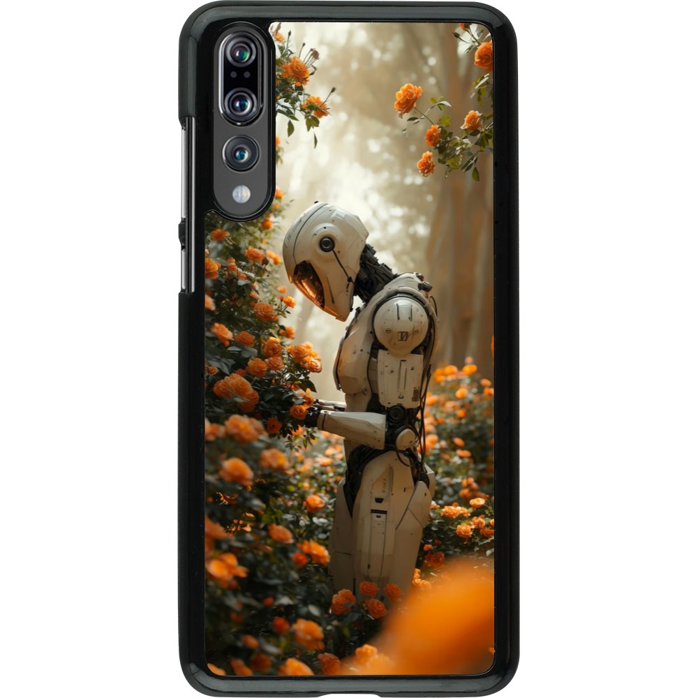Coque Huawei P20 Pro - Astronaut flowers 2025