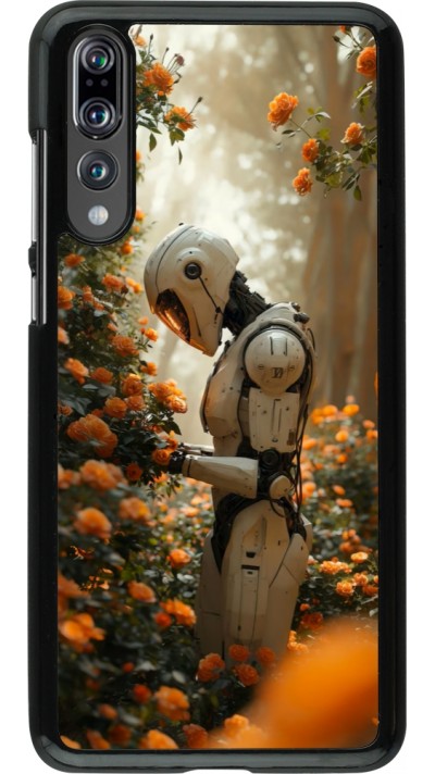 Coque Huawei P20 Pro - Astronaut flowers 2025