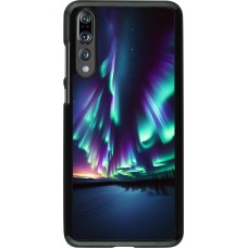 Coque Huawei P20 Pro - Aurore Boréale Étincelante