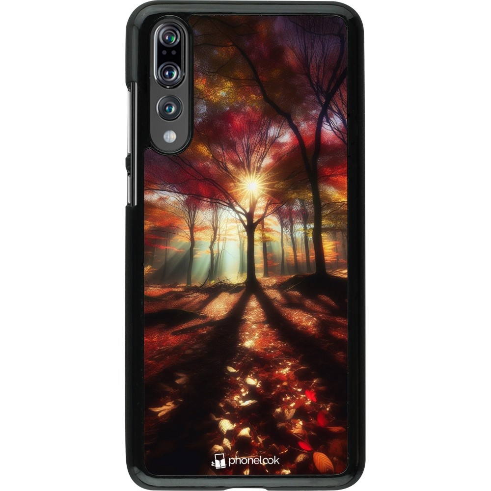 Huawei P20 Pro Case Hülle - Herbstlicher goldener Glanz