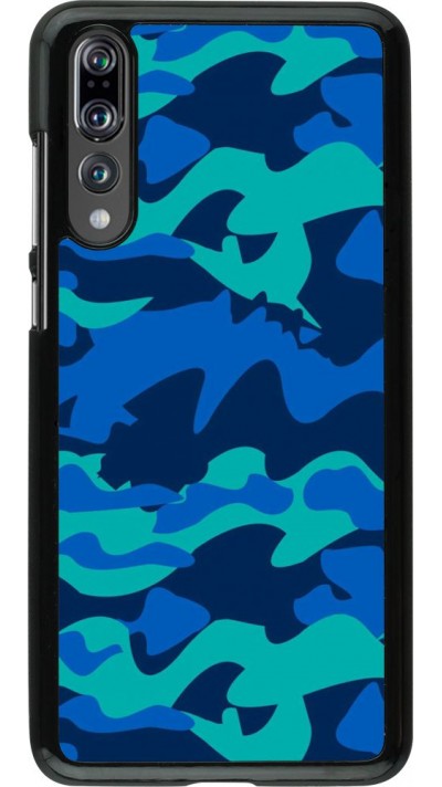 Coque Huawei P20 Pro - Camo Blue