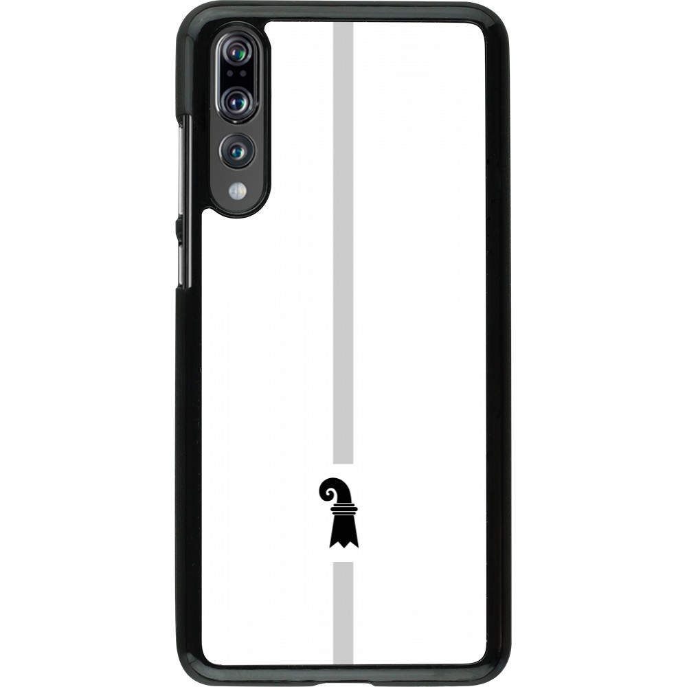 Coque Huawei P20 Pro - Canton BS blanc
