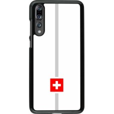 Coque Huawei P20 Pro - Canton CH blanc