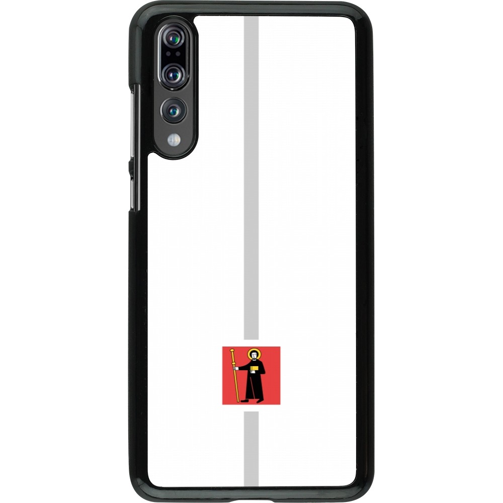 Coque Huawei P20 Pro - Canton GL blanc