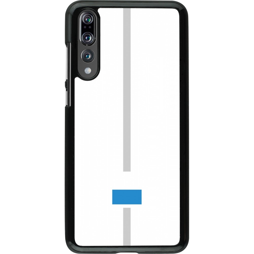 Coque Huawei P20 Pro - Canton LU blanc