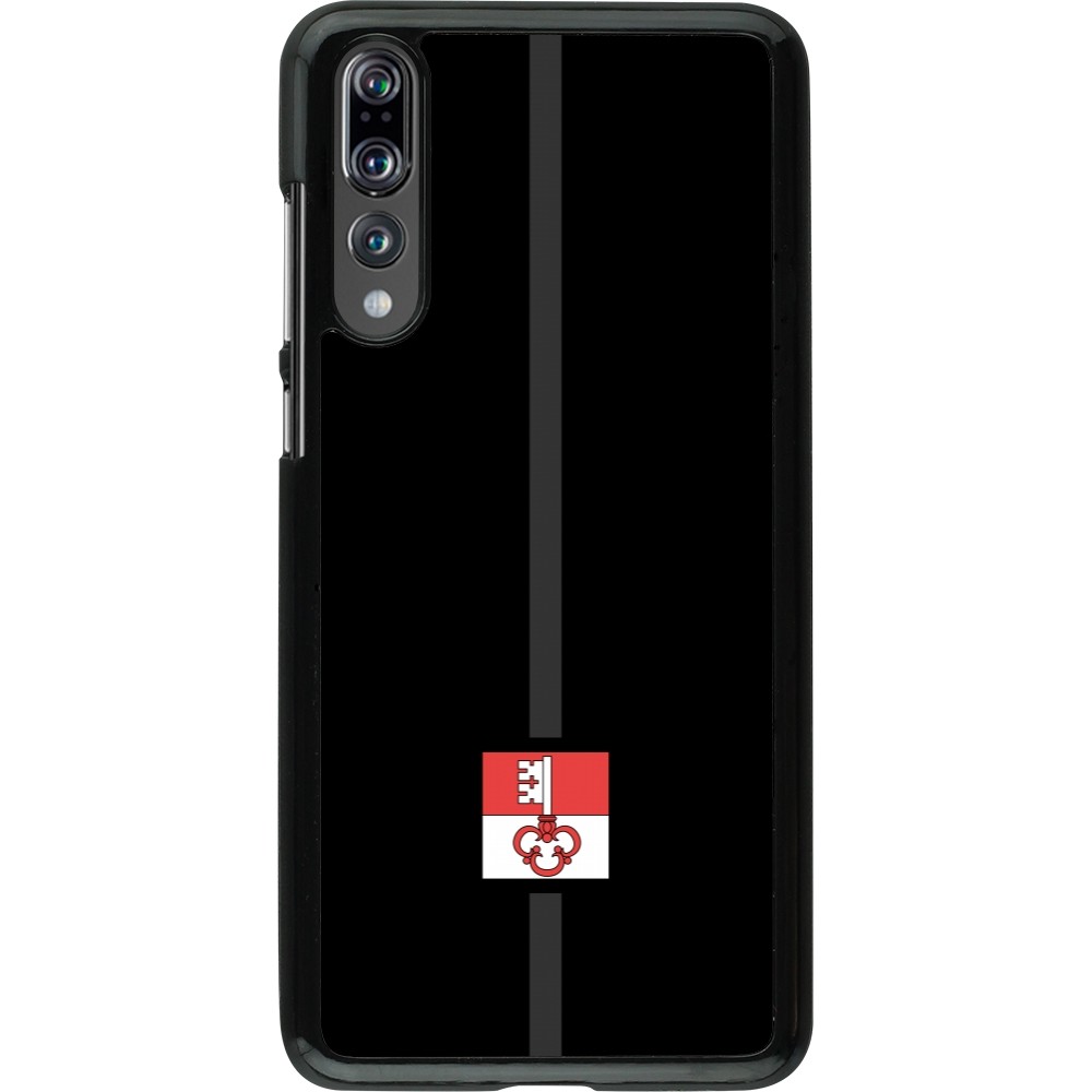 Coque Huawei P20 Pro - Canton OW noir