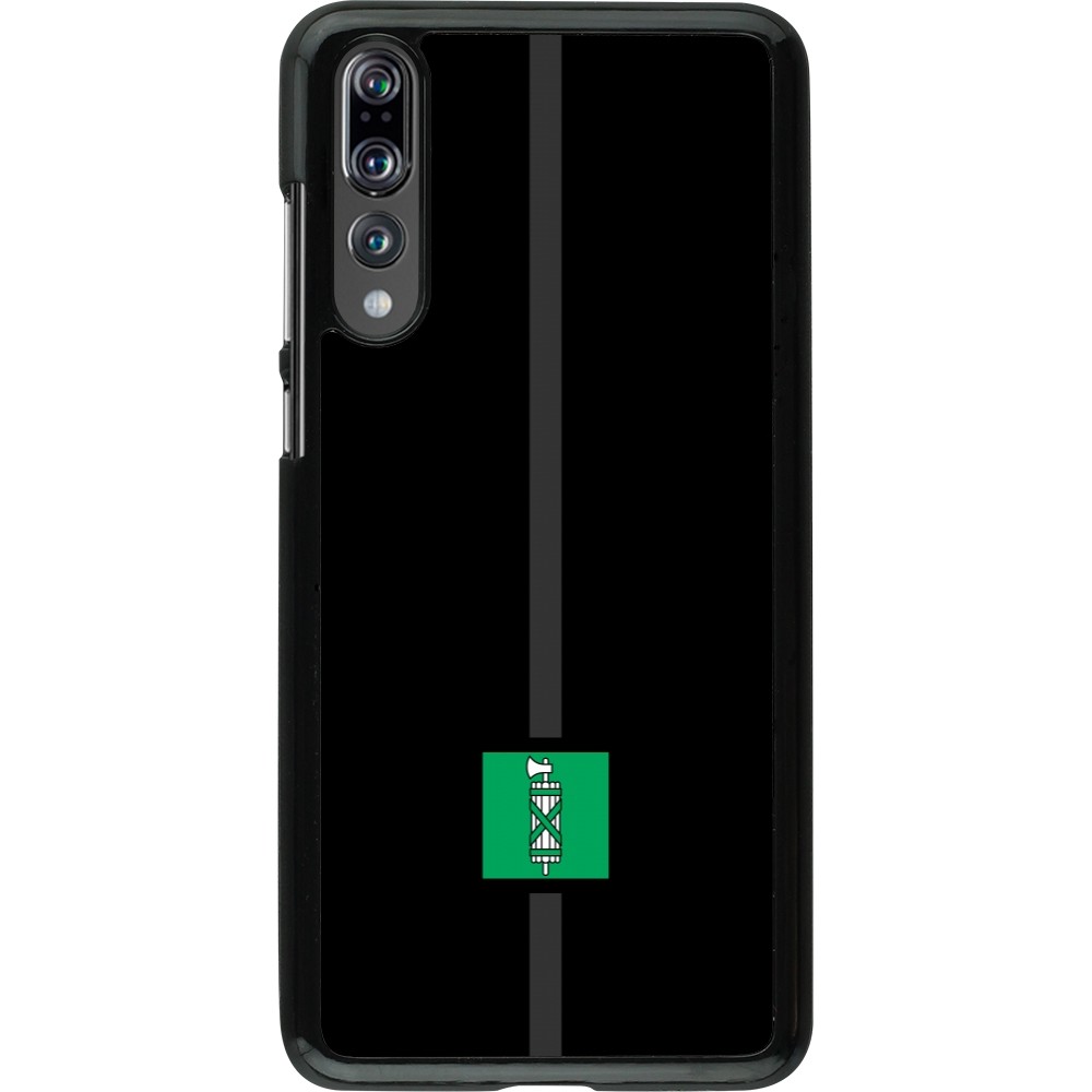 Coque Huawei P20 Pro - Canton SG noir