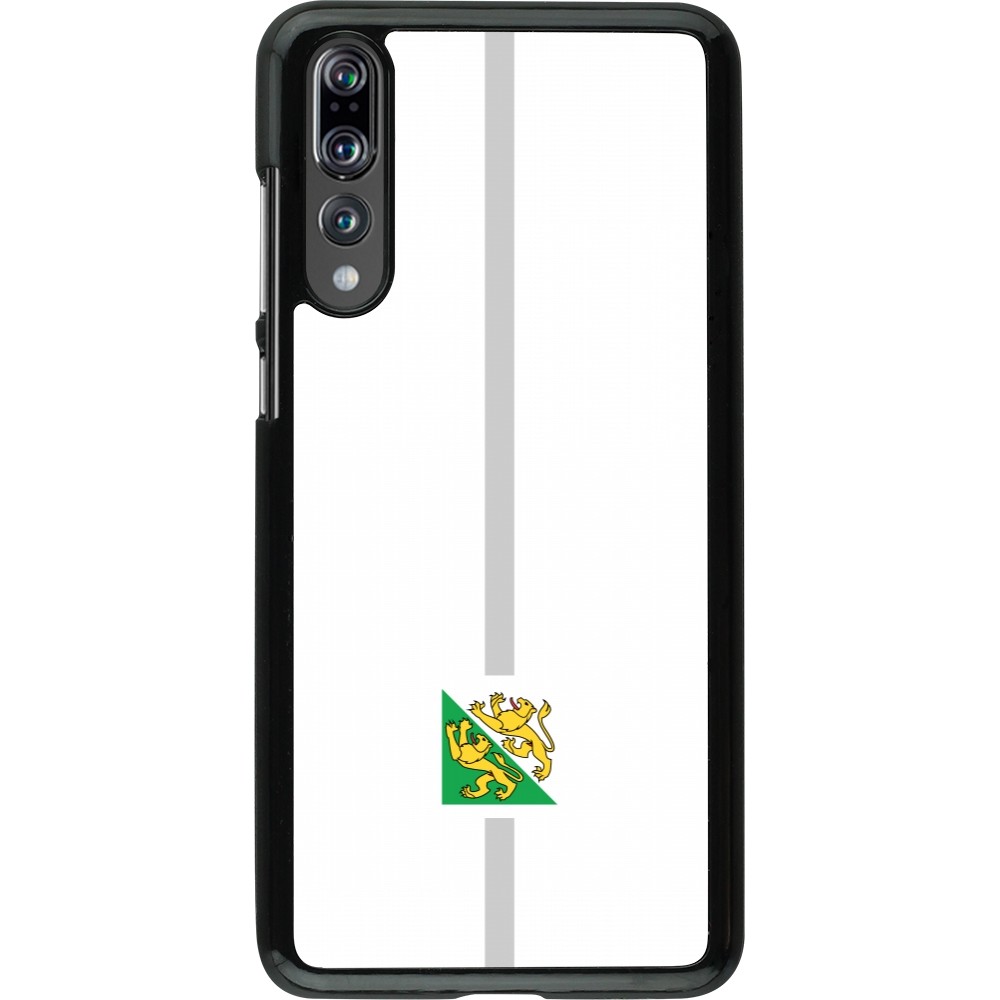Coque Huawei P20 Pro - Canton TG blanc