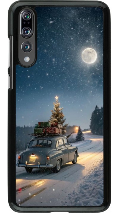 Coque Huawei P20 Pro - Christmas 25 Car with Tree Xmas
