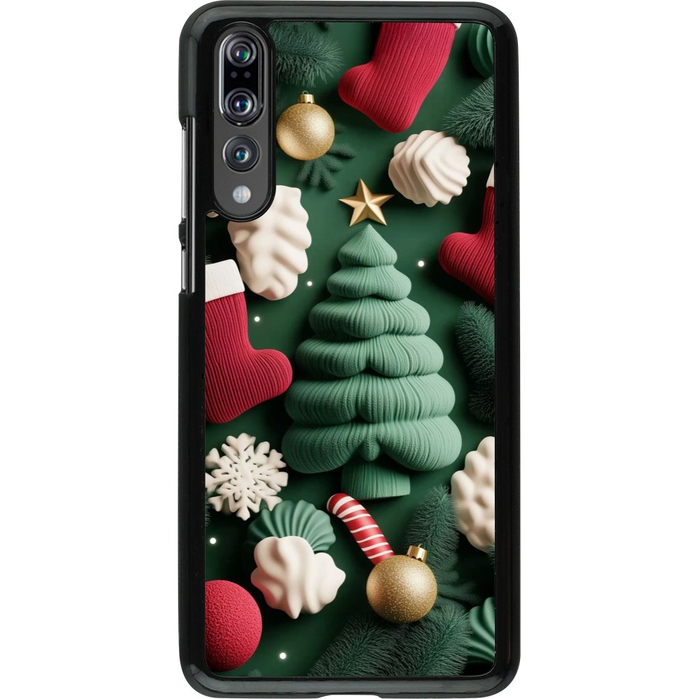 Coque Huawei P20 Pro - Christmas 25 Christmas textiles