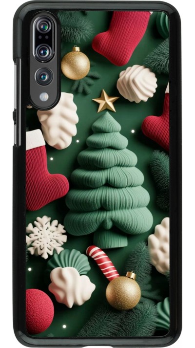 Coque Huawei P20 Pro - Christmas 25 Christmas textiles