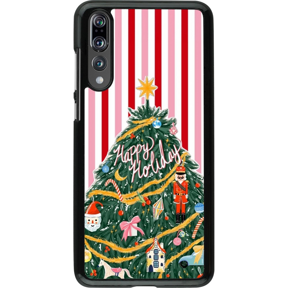 Coque Huawei P20 Pro - Christmas 25 Happy Holiday