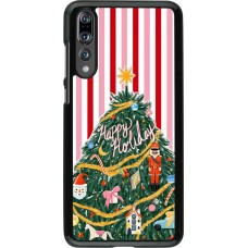 Coque Huawei P20 Pro - Christmas 25 Happy Holiday