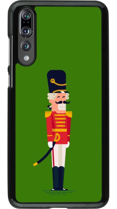 Coque Huawei P20 Pro - Christmas 25 Nutcracker Green