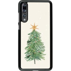 Coque Huawei P20 Pro - Christmas 25 Sketch Tree